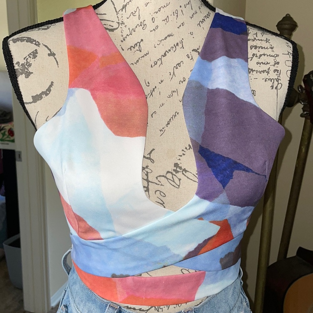 Premonition CutOff Bustier Crop Top